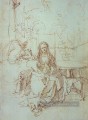 La Sainte Famille dans un Trellis Nothern Renaissance Albrecht Dürer